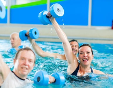 Aquafit Pool Fitness Class In Northumberland