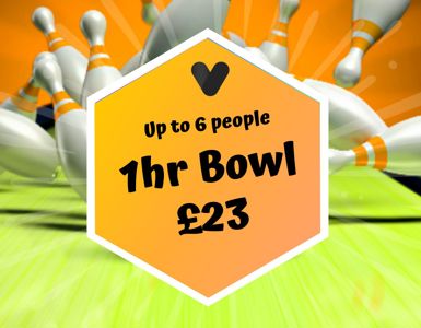 Hive bowling offer 23 per game in Northumberland
