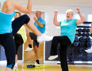 Agewell fitness class in Northumberland 2