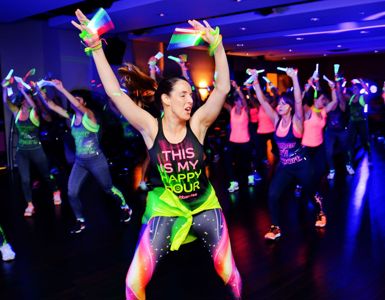 Clubbercise fitness class in northumberland 1