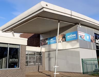 Blyth Sports Centre Entrance