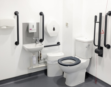 Ponteland accessible toilets