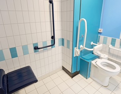 Accessible toilets and changing