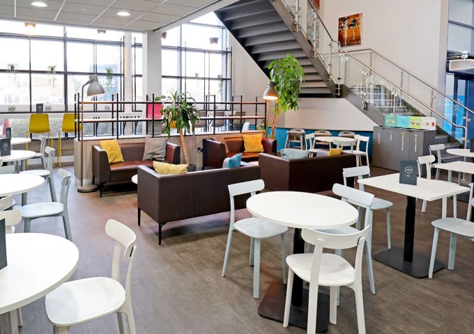 Hive Cafe Seating At Workspace At Wentworth Leisure Centre